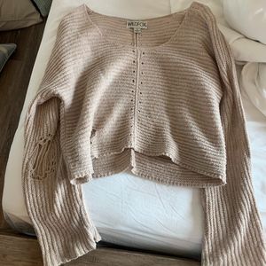 Wildfox terra cropped sweater